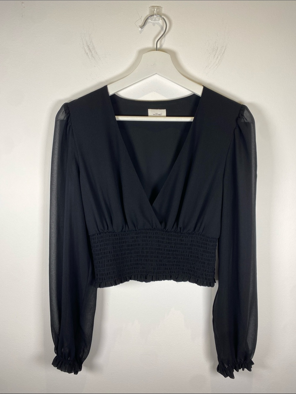 Aritzia Wilfred Reign Blouse - Size S